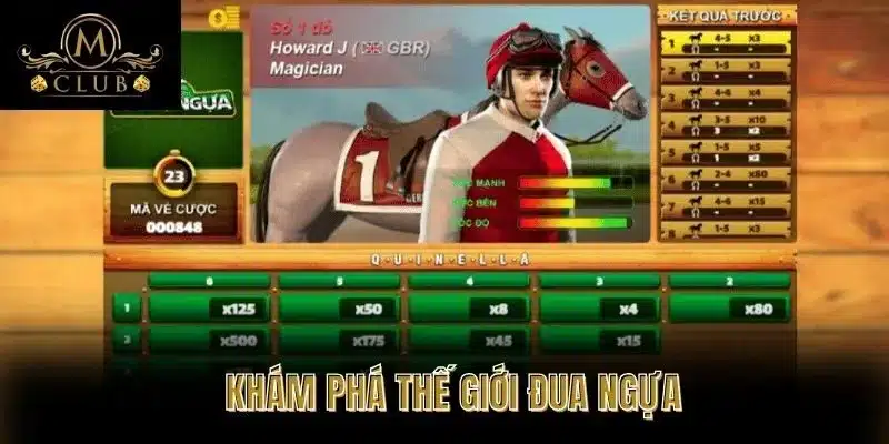 Khám phá thế giới đua ngựa